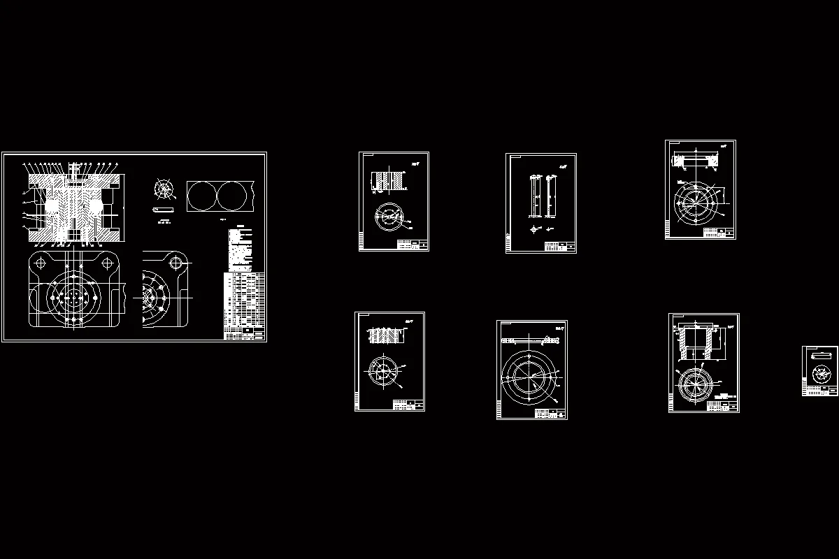 全部CAD图纸 8张