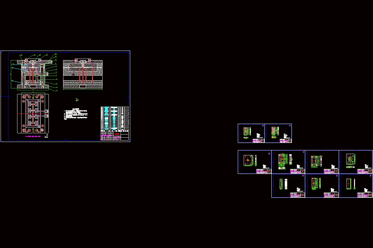 全部CAD图纸 10张