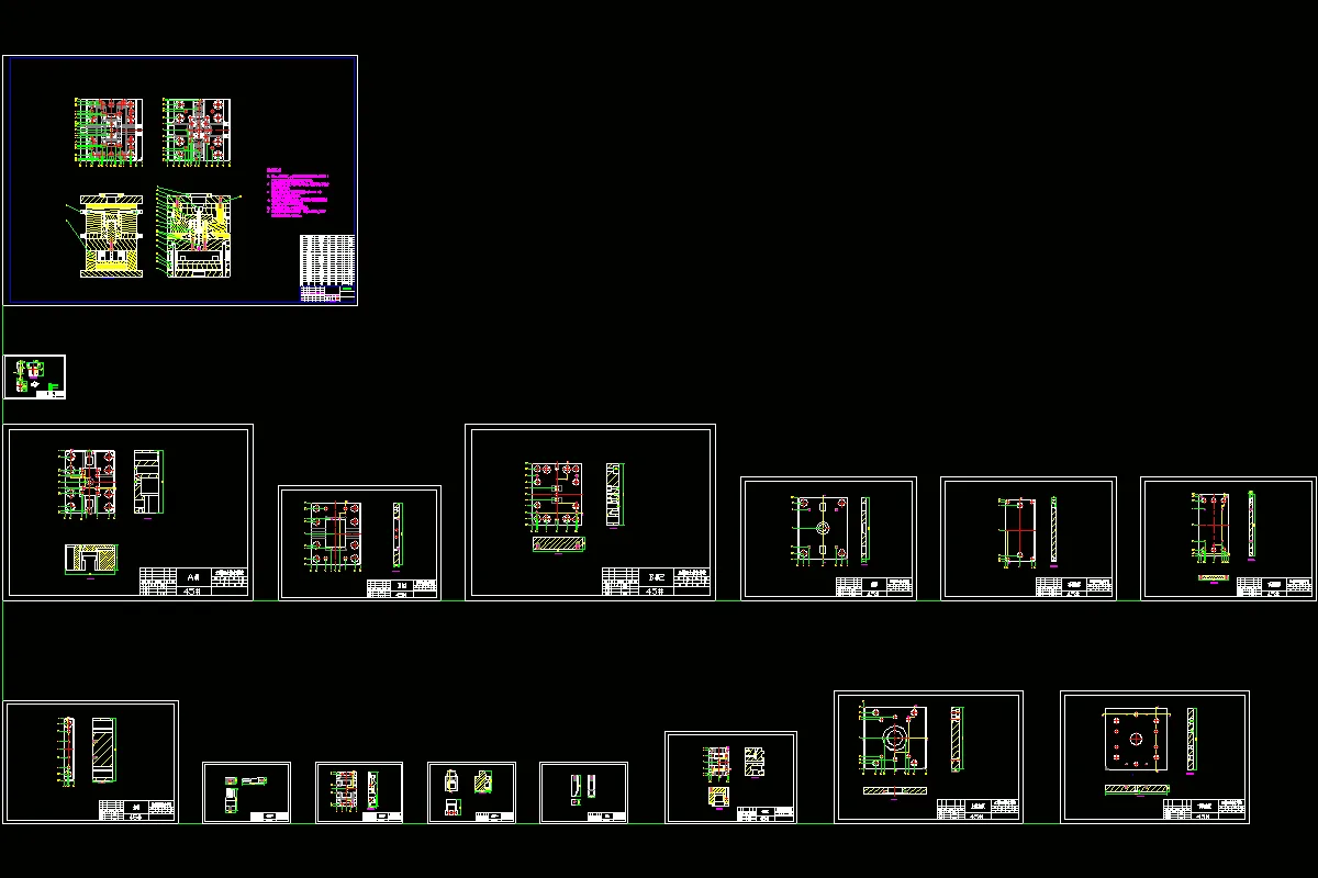 全部CAD图纸 15张