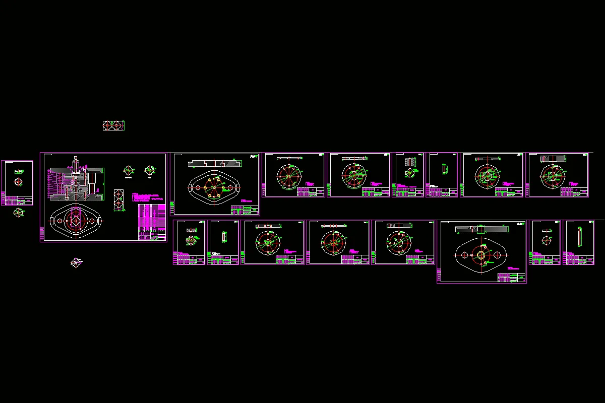 全部CAD图纸 17张