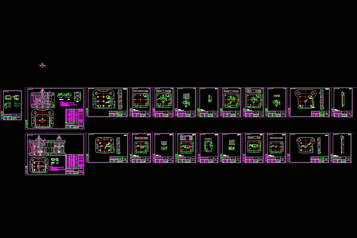 全部CAD图纸 24张