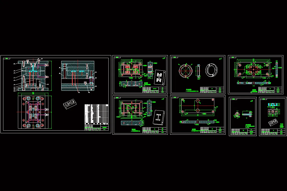 全部CAD图纸 8张