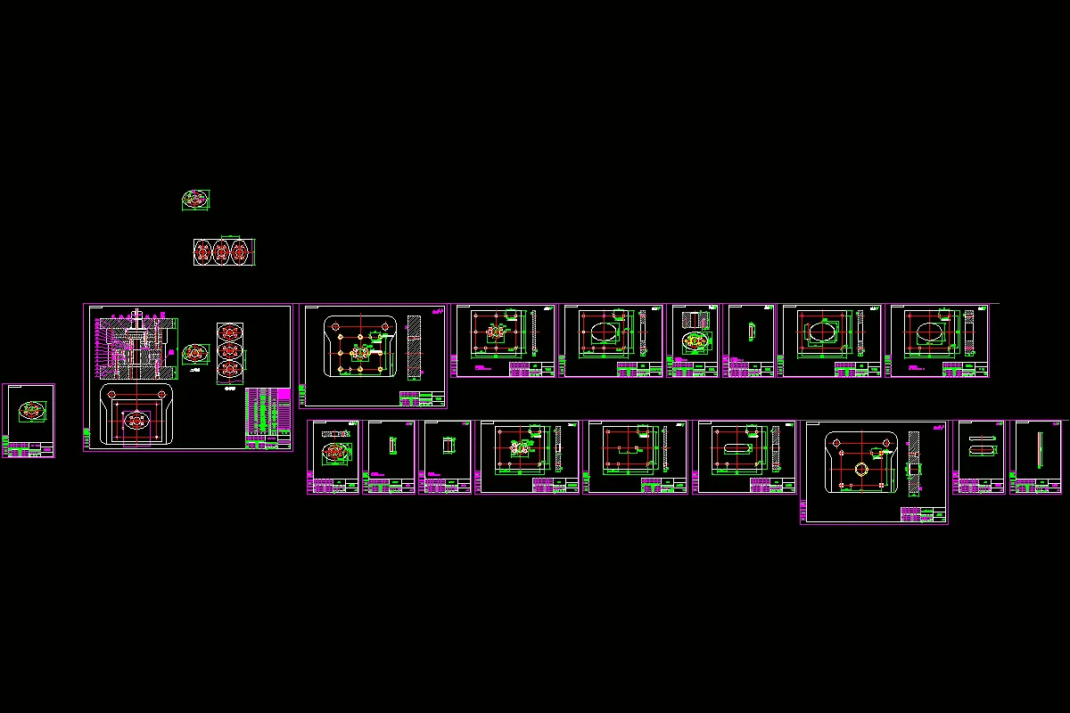 全部CAD图纸 18张