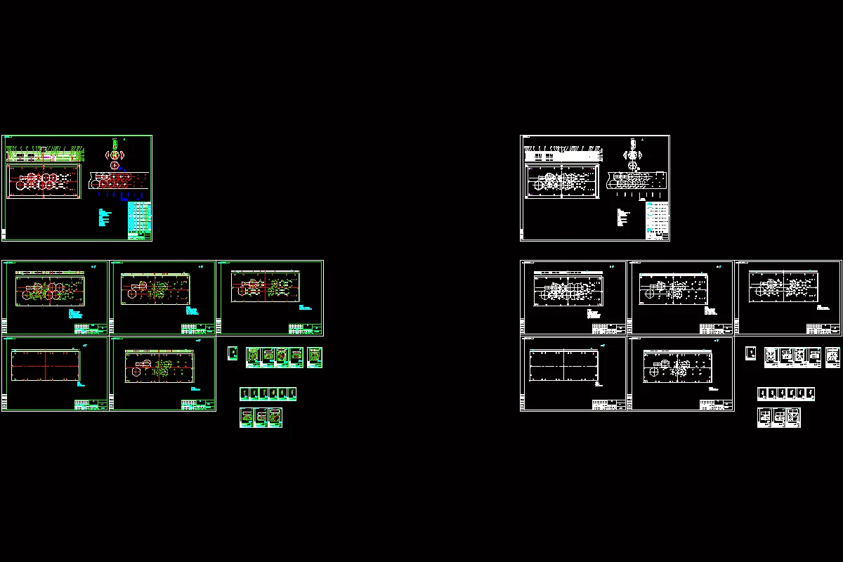 全部CAD图纸 21张