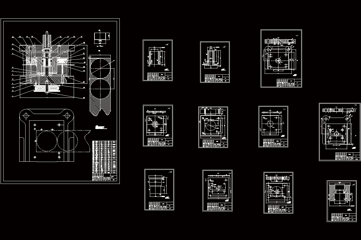 全部CAD图纸 12张