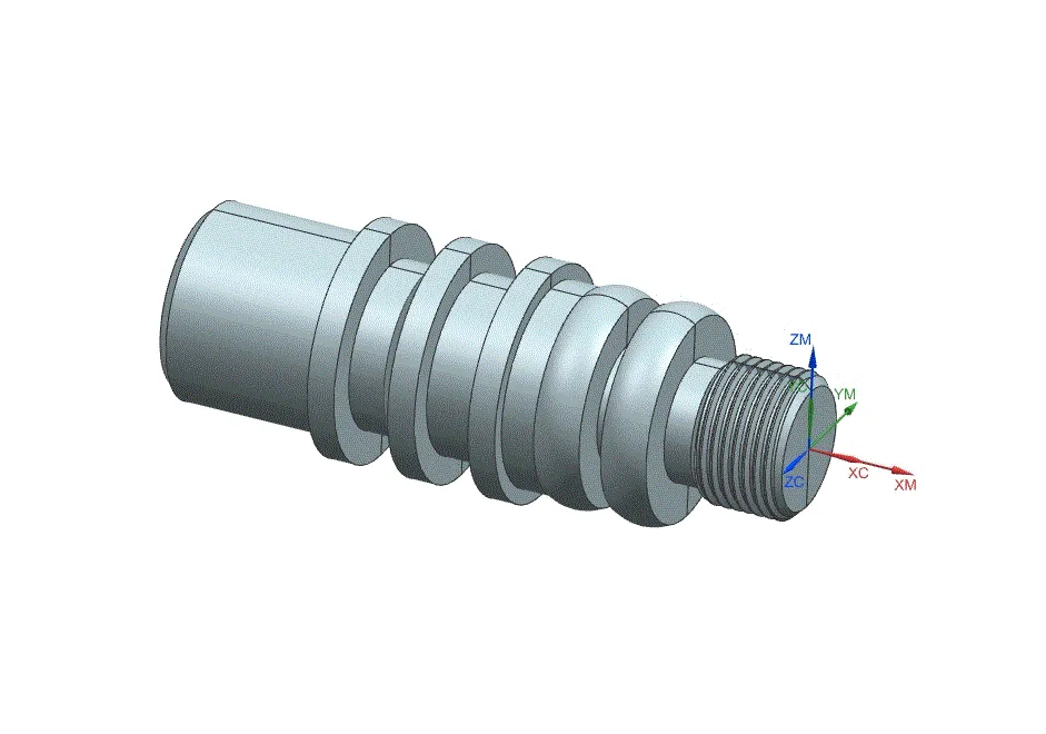 JJ4877-双端配合过渡件的数控车加工工艺设计及编程仿真【含UG三维图】