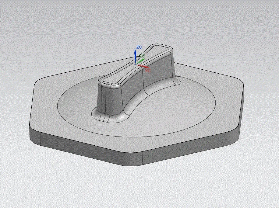 JJ4885-基于MasterCAM旋钮拨盘零件的数控铣削加工工艺设计与虚拟仿真【含UG三维图】