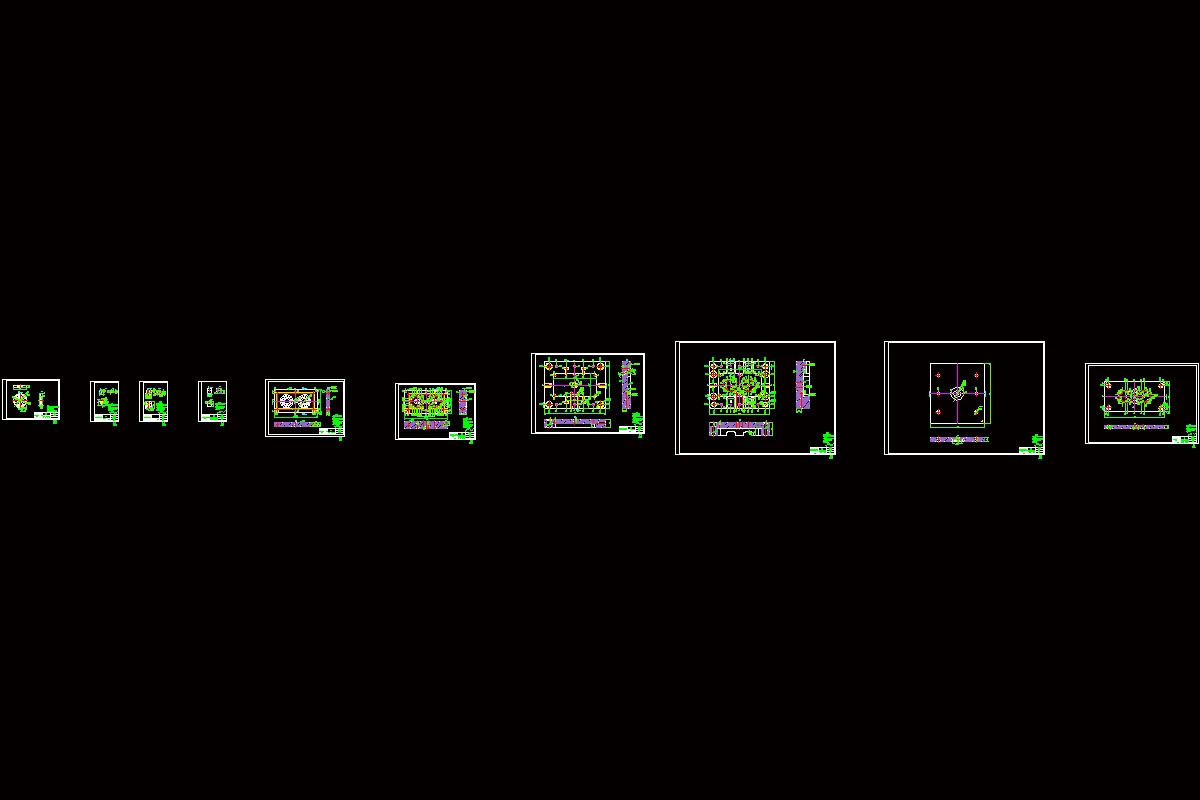 模具零件图 10张