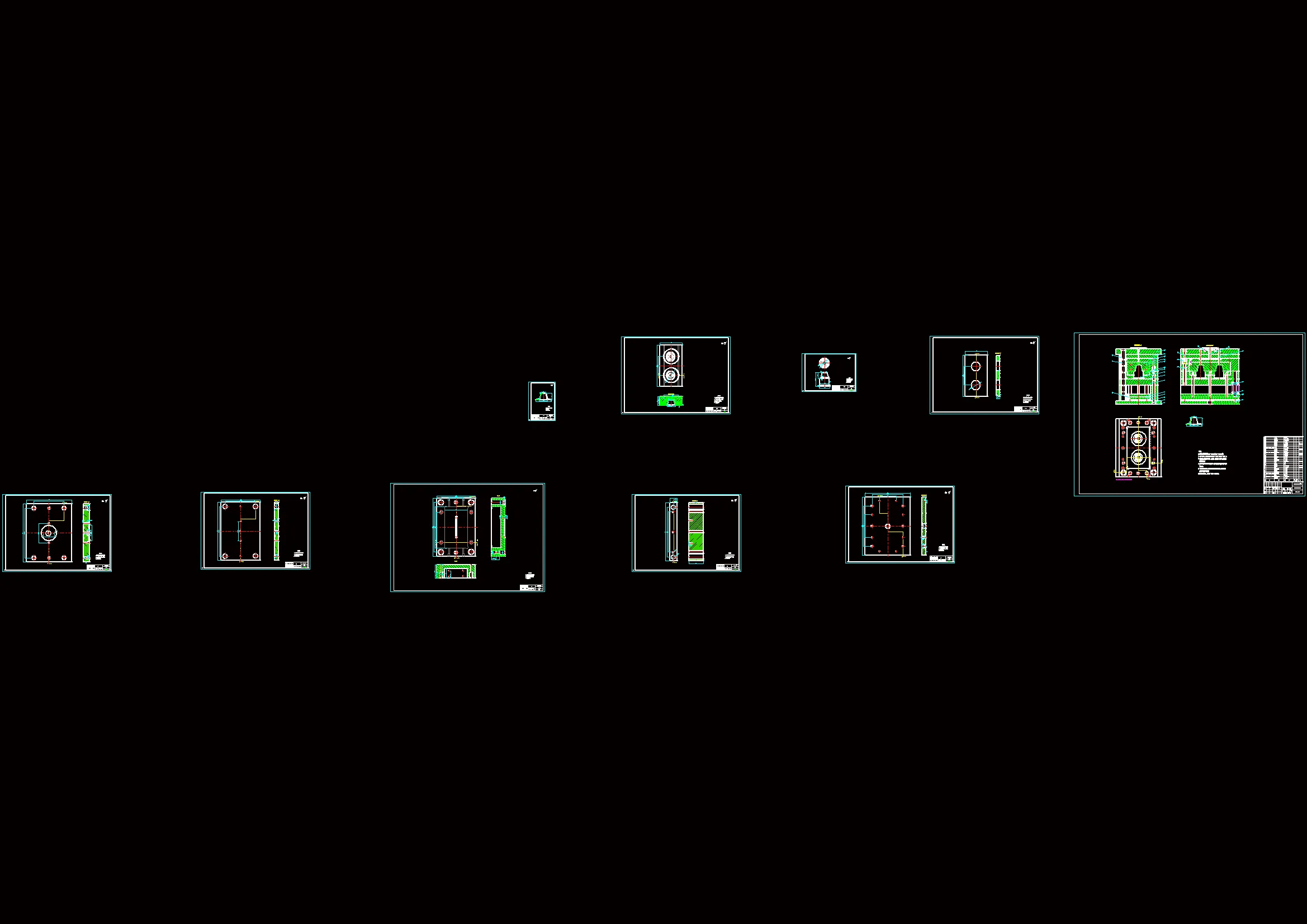 全部CAD图纸 10张