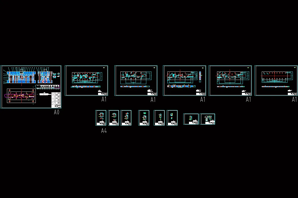全部CAD图纸 14张