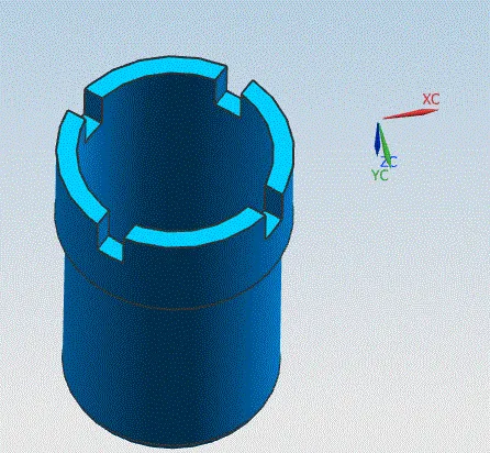 JJ5139-纱桶注塑模具设计【含UG三维塑件图】
