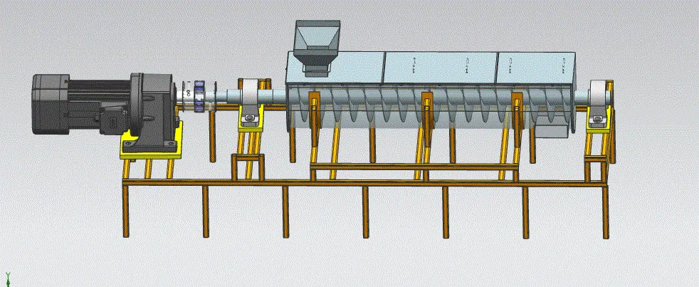 JJ5146-U型螺旋输送机的设计【含UG三维图】