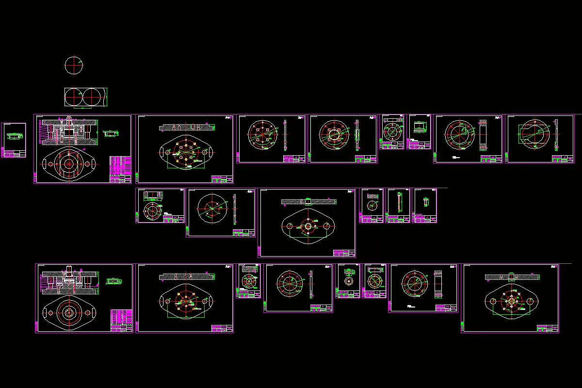 全部CAD图纸 23张