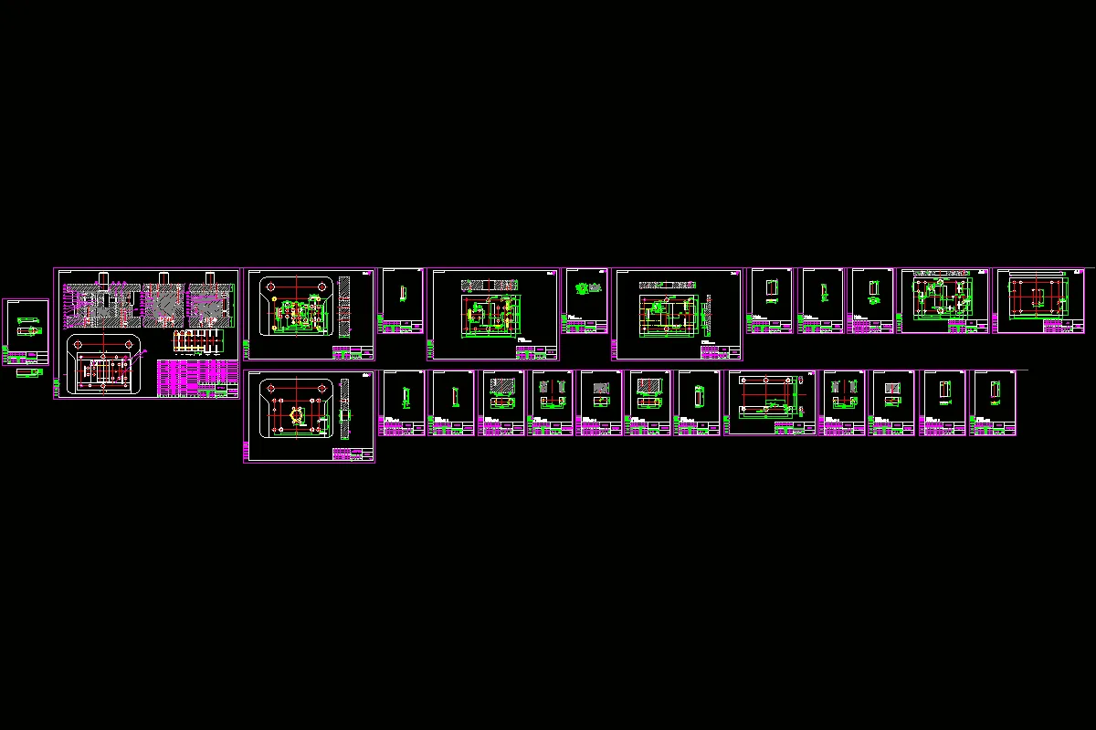 全部CAD图纸 25张