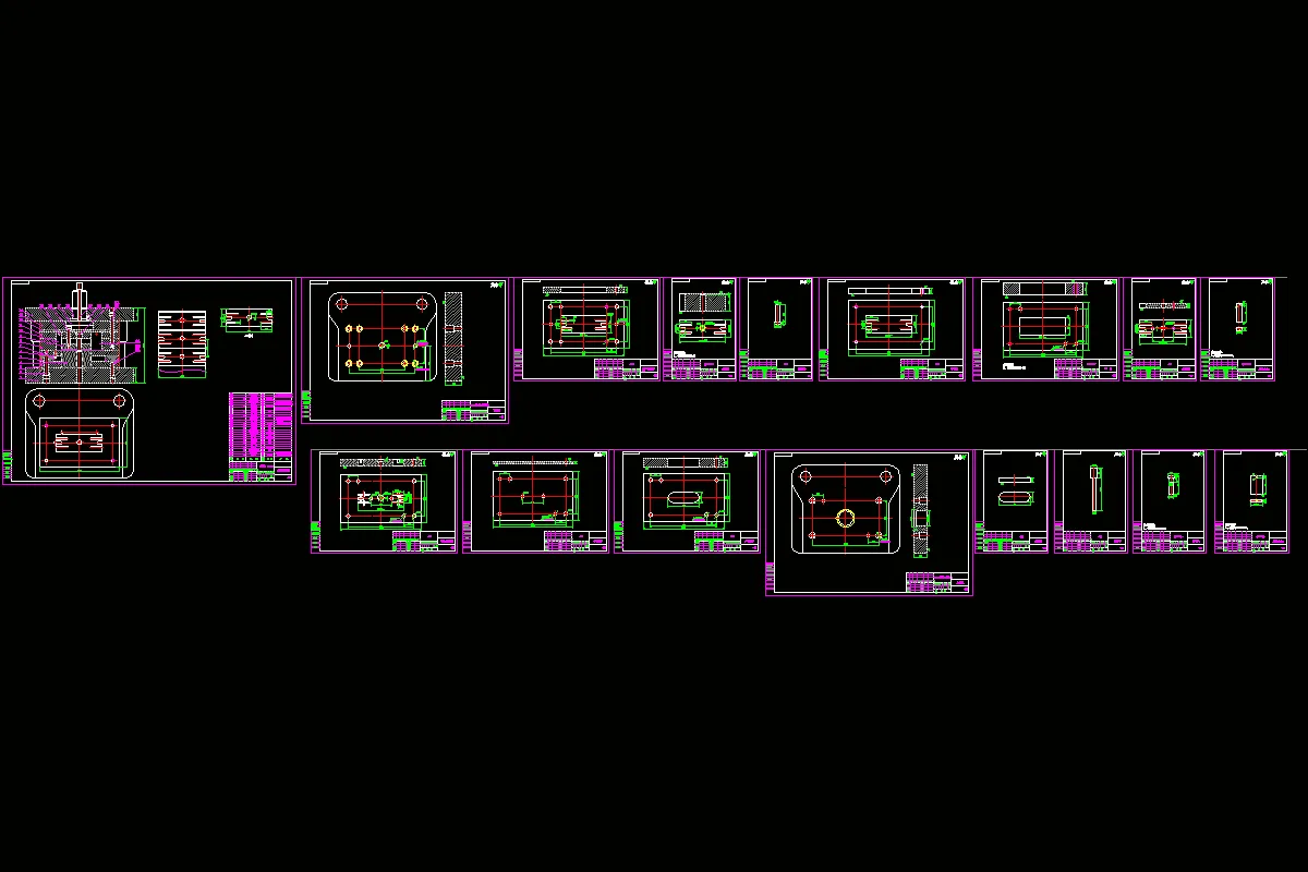 全部CAD图纸 17张