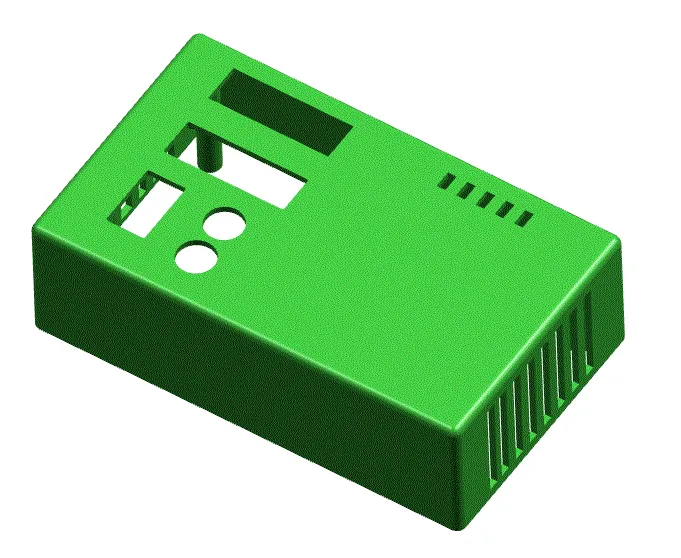 JJ5289-收音机上盖盒盖注塑模具设计【含UG三维图】