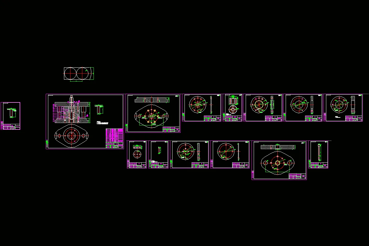 全部CAD图纸 14张