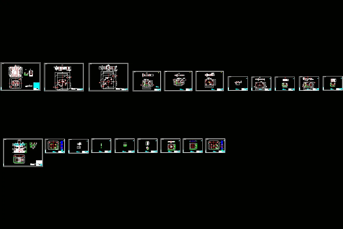 全部CAD图纸 20张