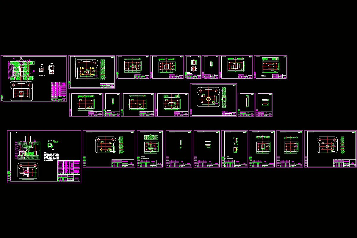 全部CAD图纸 24张