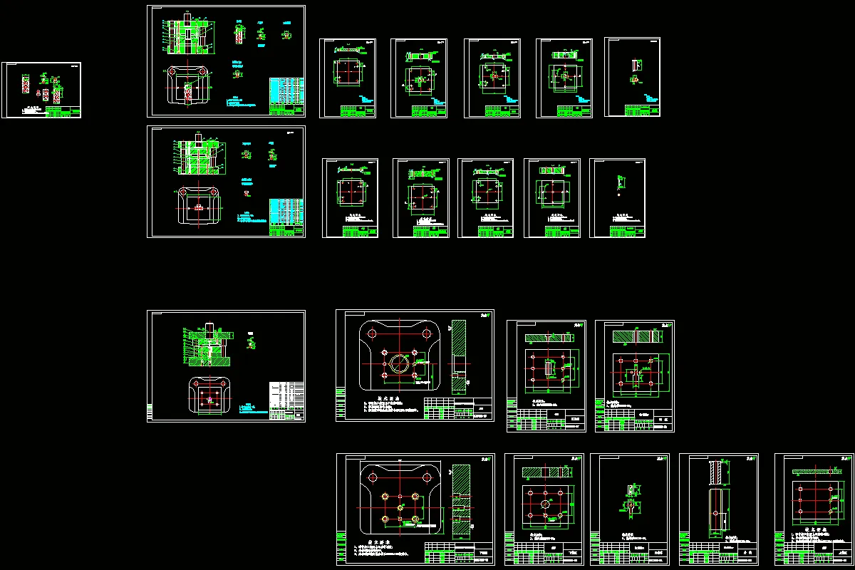 全部CAD图纸 22张