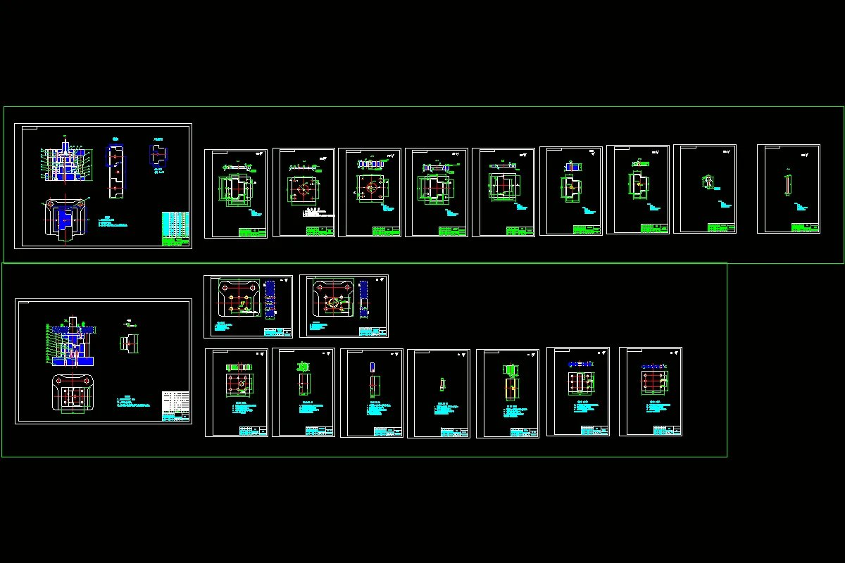 全部CAD图纸 20张