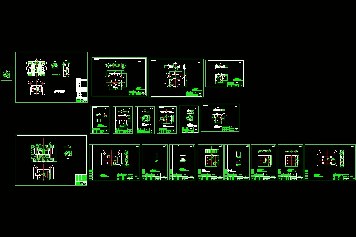 全部CAD图纸 20张