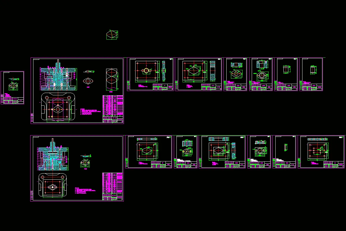 全部CAD图纸 15张