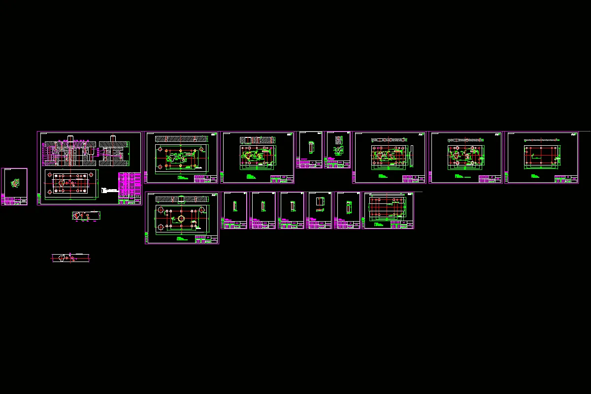 全部CAD图纸 17张