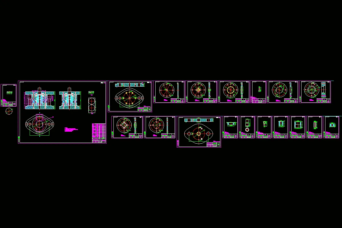 全部CAD图纸 19张