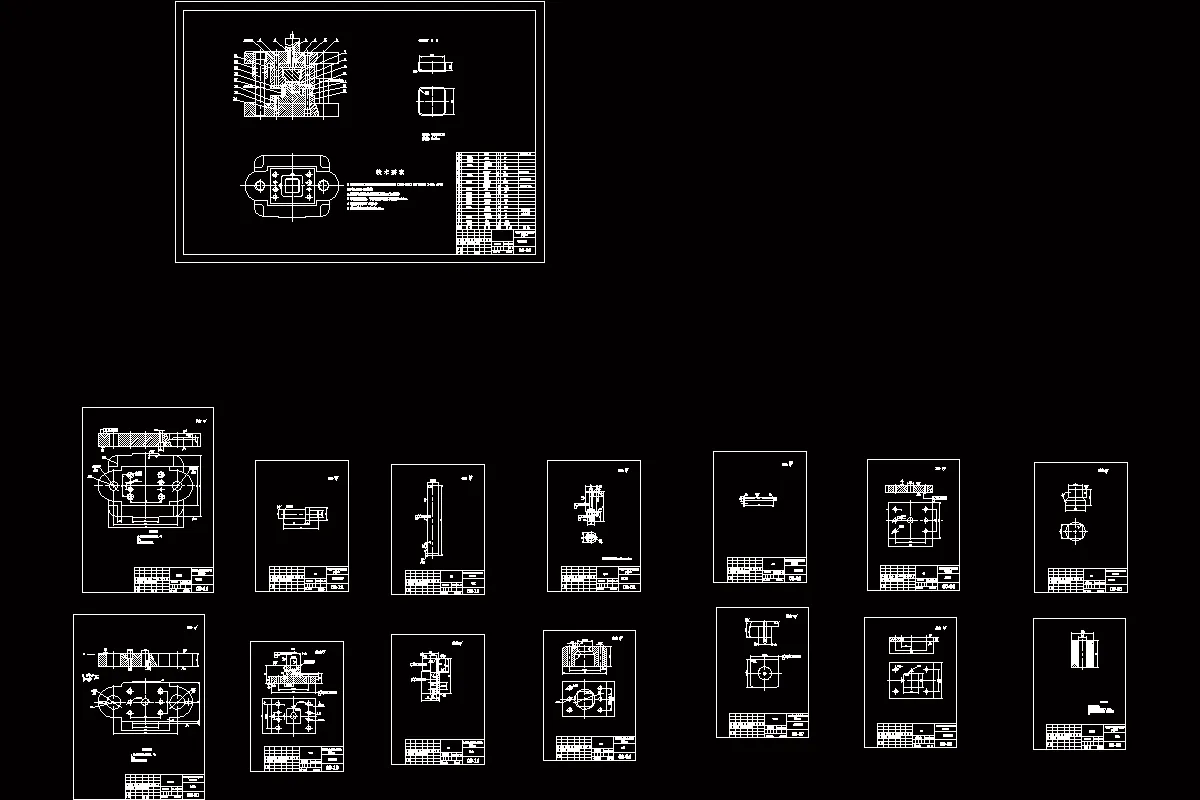 全部CAD图纸 15张