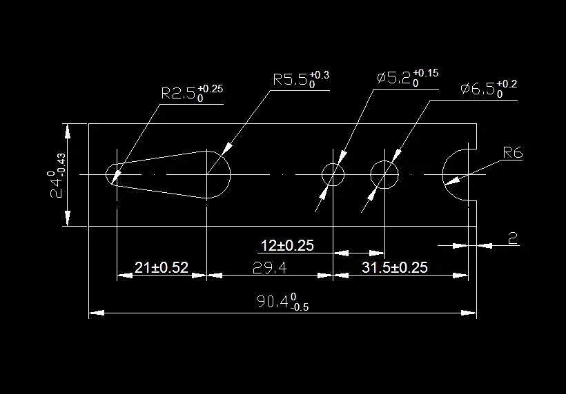 JJ5565-多孔垫片冲压模具设计-长90.4