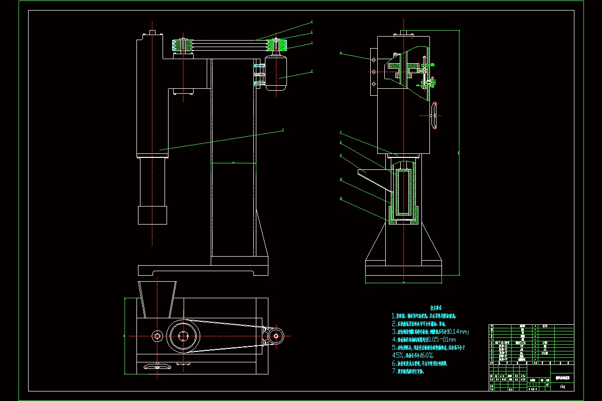 JJ7407-朝鲜冷面机的设计