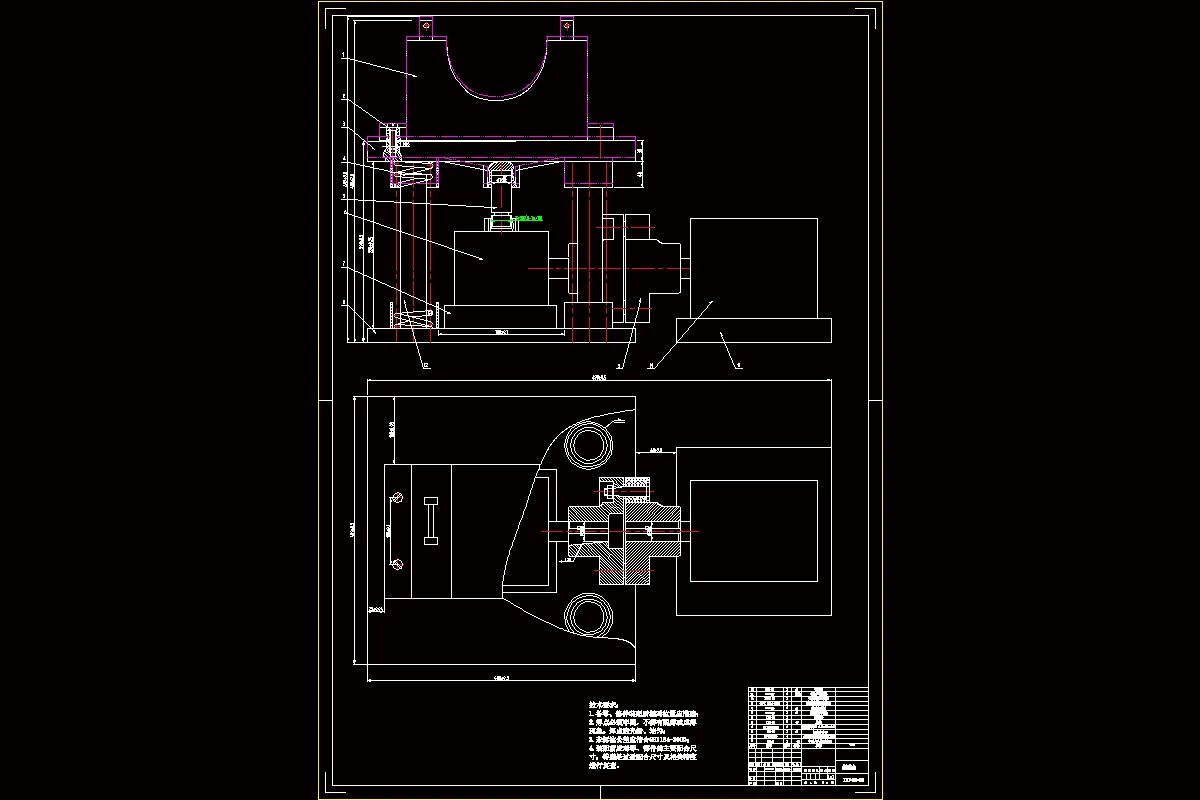 JJ7424-高频低载振动台结构设计
