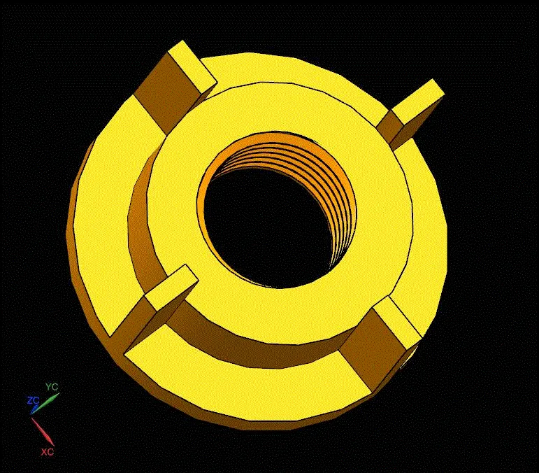 JJ5390-洗衣机专用螺母注射模设计【含UG三维图】