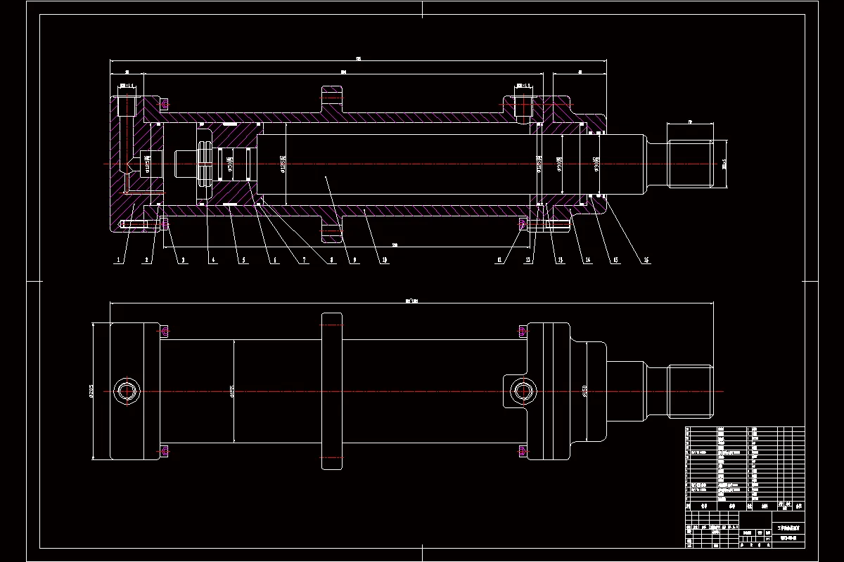 JJ7495-卧式镗床液压系统设计