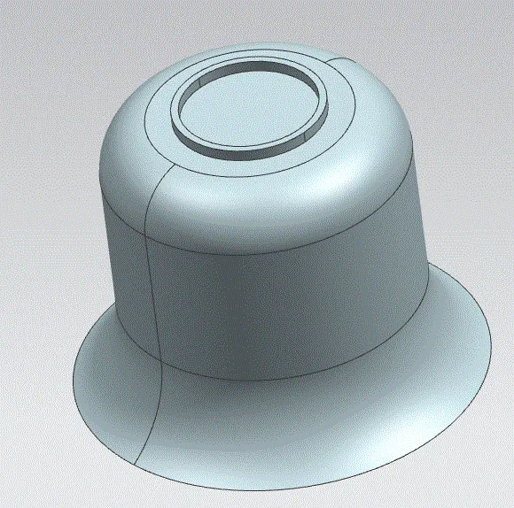 JJ5622-水杯注塑模具设计-外径53.4【含三维塑件图】