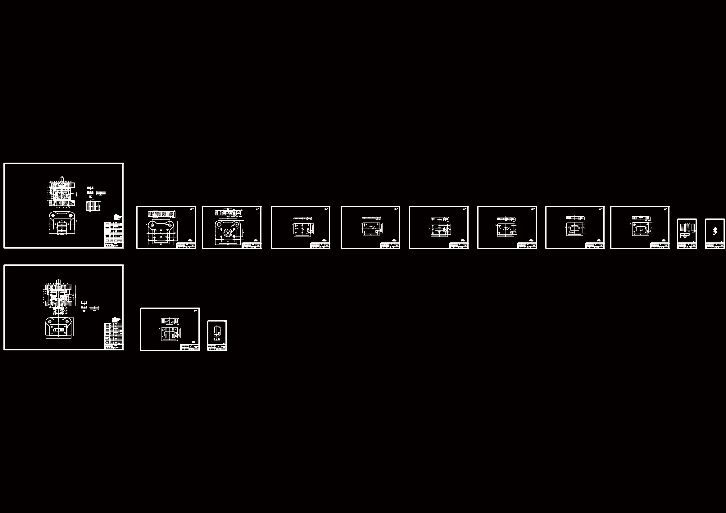 全部CAD图纸 14张