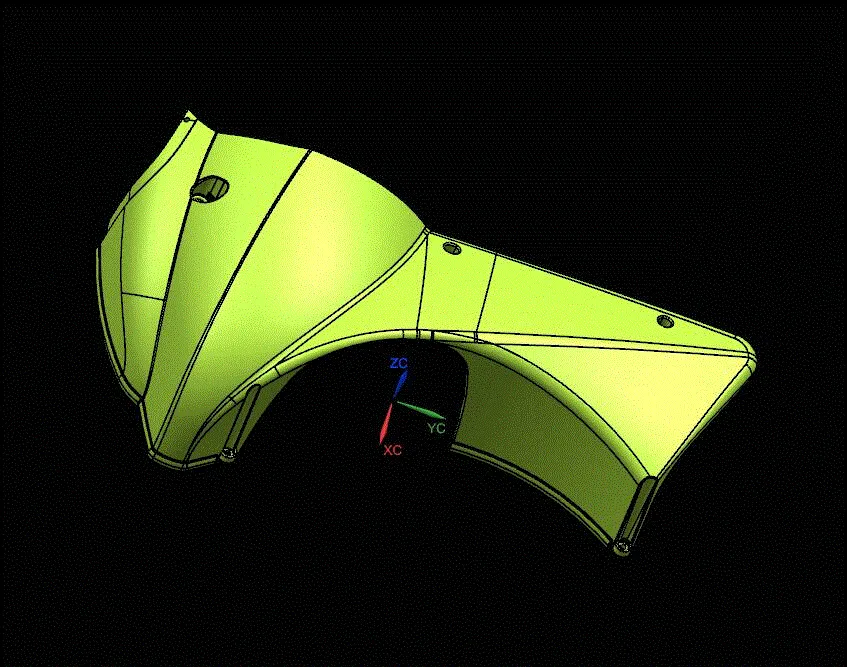 JJ5398-汽车灯外壳注塑模具设计【含UG三维图】