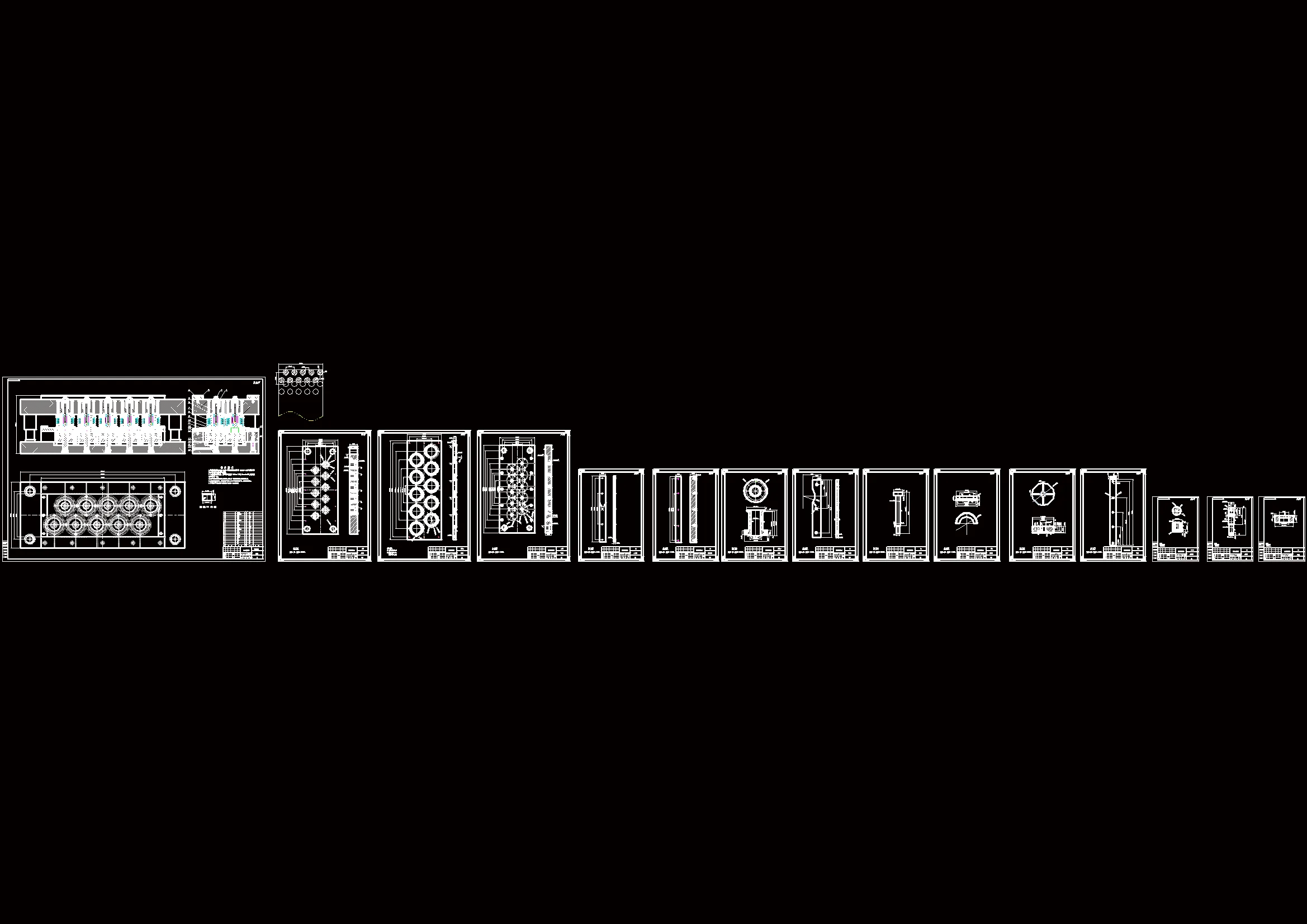 全部CAD图纸 15张