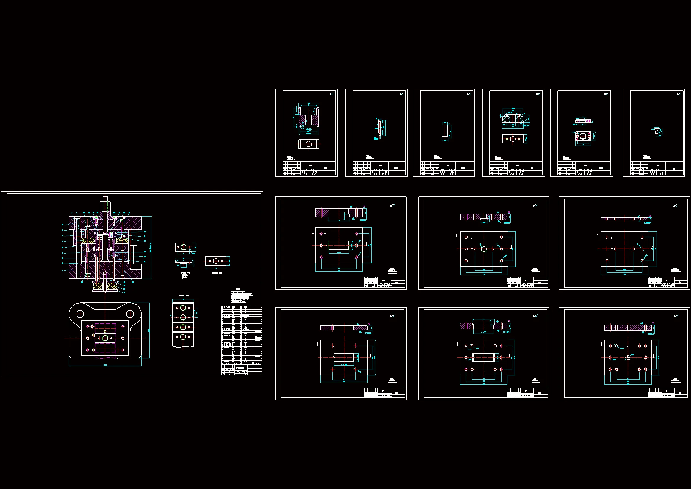 全部CAD图纸 13张