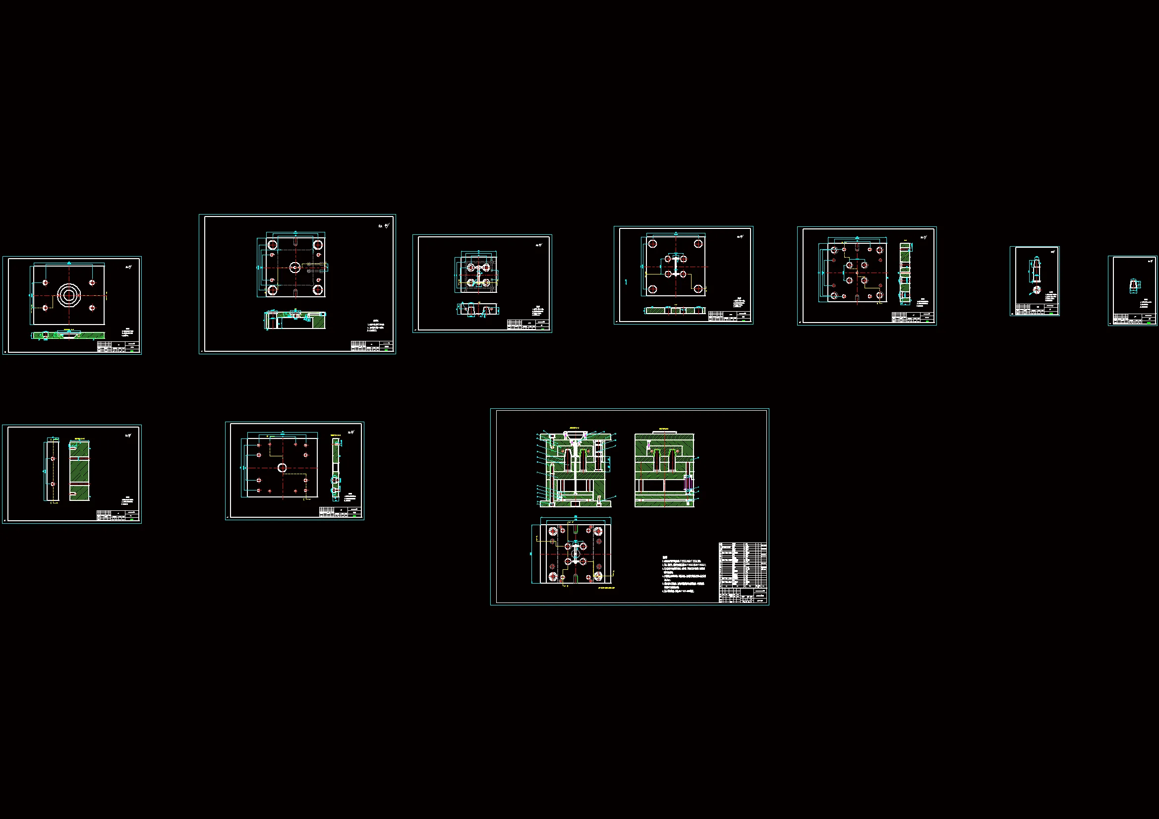 全部CAD图纸 10张