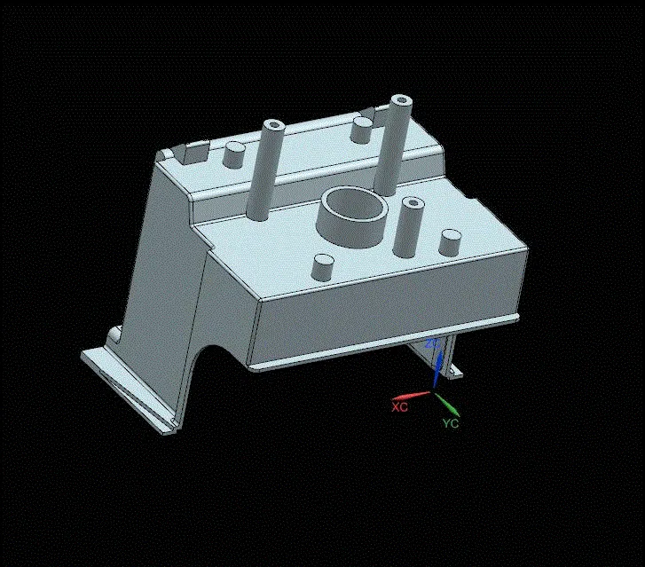 JJ5841-洗衣机进水盒注塑模具设计【含UG三维图】