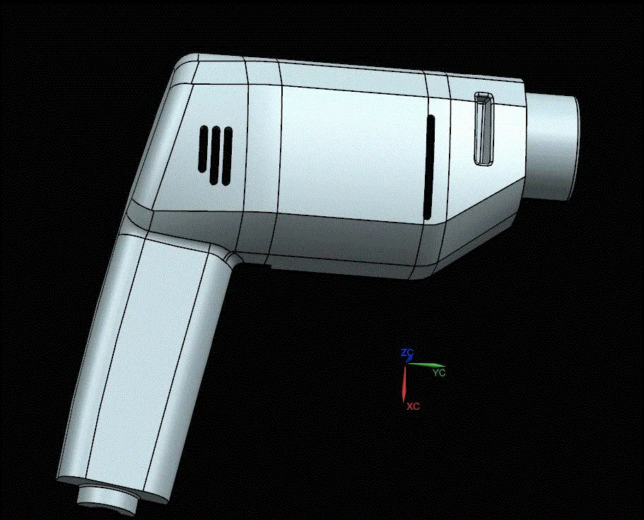 JJ5842-电钻外壳注塑模具设计【含UG三维图】