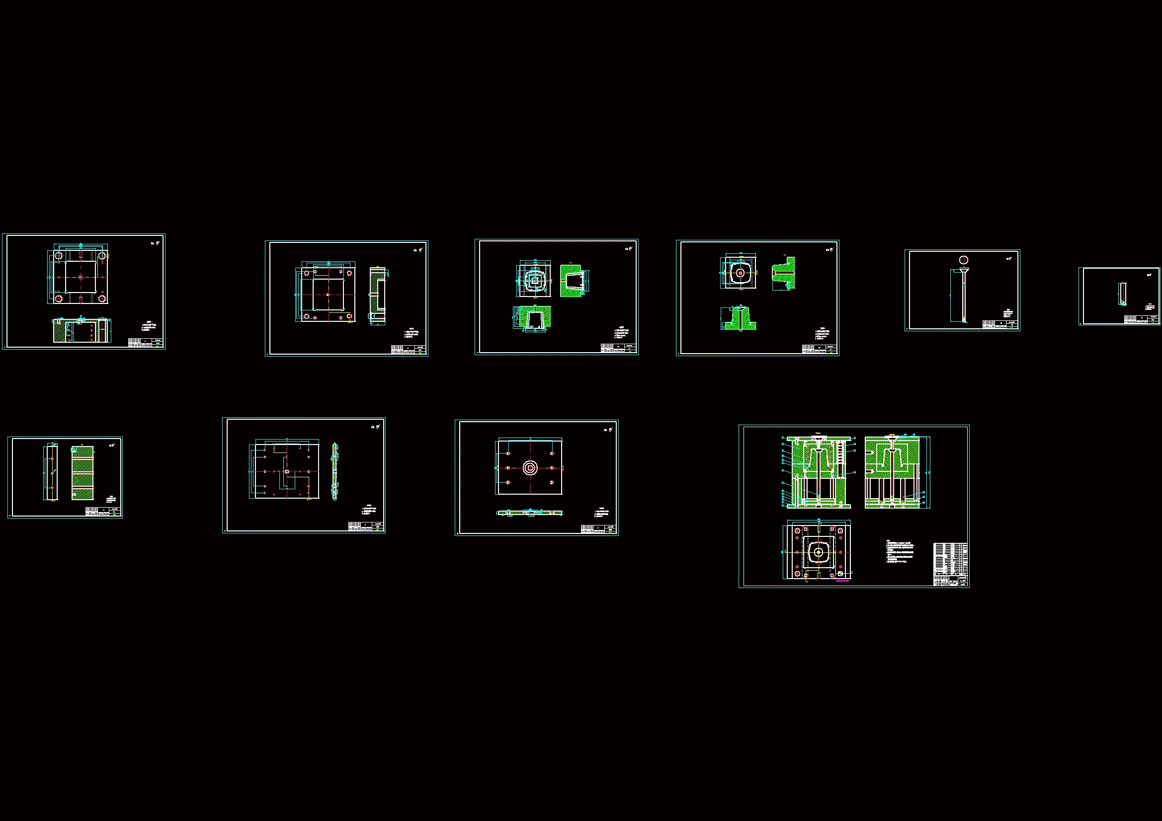 全部CAD图纸 10张