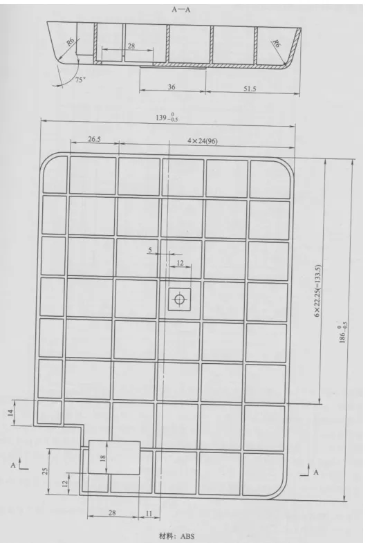 JJ5966-温控器垫块塑料模具设计