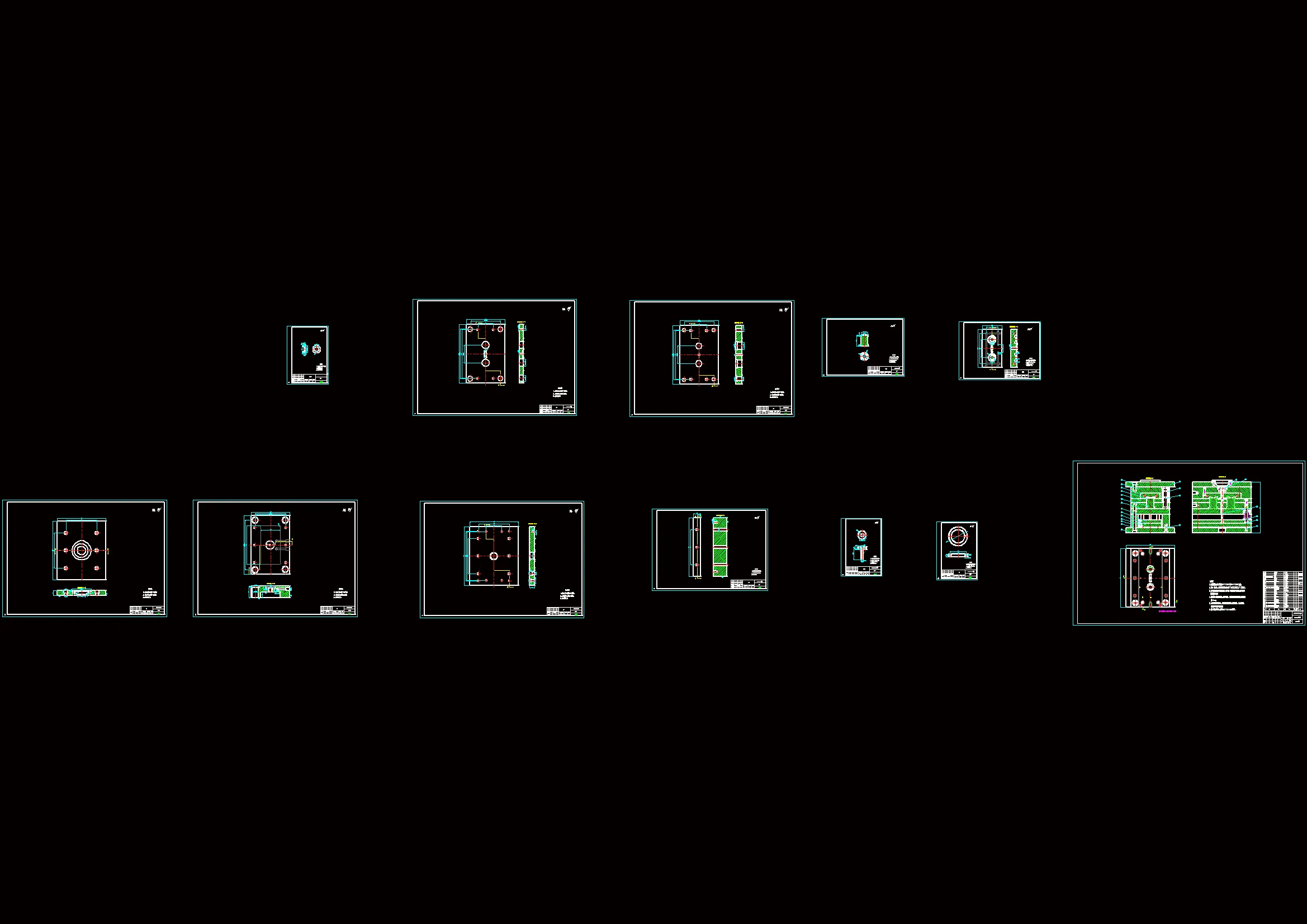 全部cad图纸 12张