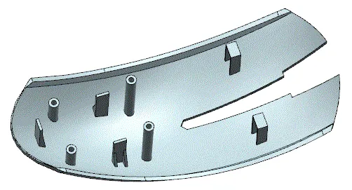 JJ5987-雷柏鼠标上盖注塑模具设计【含UG三维图】