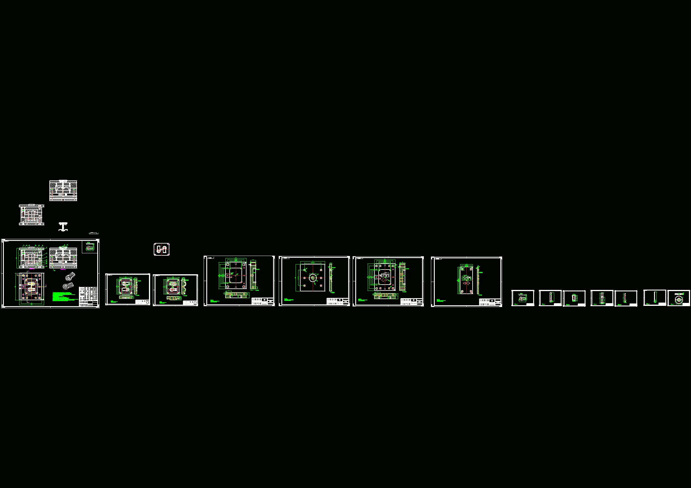 全部cad图纸 14张