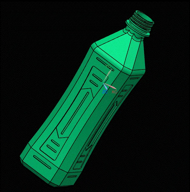 JJ6325-康师傅冰糖雪梨饮料瓶吹塑模具设计【含UG三维图】