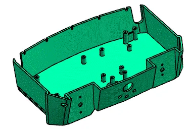 JJ5460-外壳零件注塑模具设计【含UG三维图】